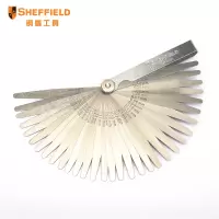 钢盾(SHEFFIELD) 塞尺23件套0.02-1.00mm （单位：套）
