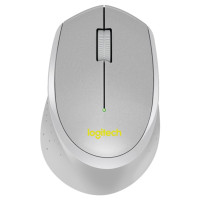 罗技（Logitech）M275无线鼠标台式USB笔记本电脑Mac苹果办公游戏男女家用通用鼠标 灰色