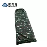 虎斑迷彩睡袋信封式单兵睡袋