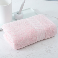 洁丽雅(Grace)毛巾单条装 70*34cm藕粉色90g