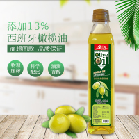 YF 添加13%初榨橄榄油食用调和油450ml食用油