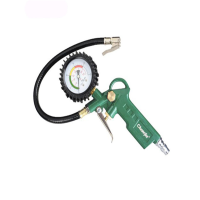 长鹿 数显 汽车轮胎气压表胎压表计带充气高精度测压器打充气枪