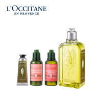 欧舒丹马鞭草沐浴洗护润手4件套