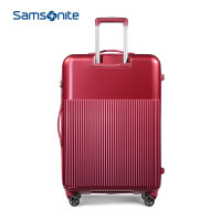 ZHSN新秀丽时尚轻盈旅行密码箱 静音飞机万向轮登机箱DK7-25寸 宝石红