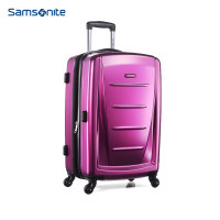 ZHSN新秀丽拉杆箱 ins网红旅行箱行李箱密码箱06Q-25寸 紫红色