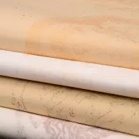 文苏 瓦当宣纸半生半熟毛笔书法纸仿古色七言