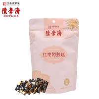 陈李济 红枣阿胶糕125g/袋陈皮红枣阿胶块即食女士阿胶片