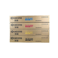 京瓷 (Kyocera) TK-8148原装墨粉盒 适用于京瓷M8224cidn复印机 TK-8148一套四色