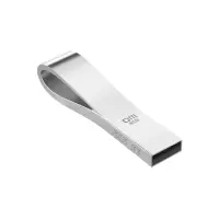 文苏 大迈8GB USB2.0 U盘 曲线PD135系列 银色 金属防水防震电脑创意u盘车载优盘通用 单个装