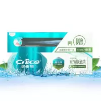 纳爱斯牙膏柠檬绿茶165g套装送牙刷 维他命C柠檬油