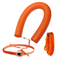 正品浪姿跟屁虫泡沫游泳浮漂可选配收纳包成人户外水上运动浮力棒浮力腰带水上哑铃