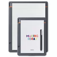 和冠 Wacom bamboo Slate CDS610S 智能笔记本 绘画数位本 灰色