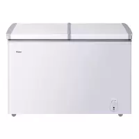 海尔冷柜FCD-315SEQ 家用双温小冰柜卧式冰柜 双门 冰柜 含运费