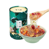 李子柒 早代餐方便速食特产果干蜜饯藕粉羹 桂花坚果藕粉 350g