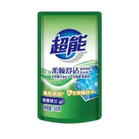 超能 500g柔顺舒适洗衣液 单袋装