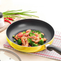 苏泊尔好帮手不粘煎锅VJ26MP02电磁炉燃气通用26cm 带锅盖