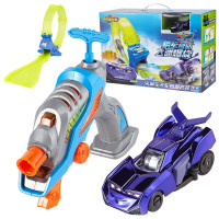 奥迪双钻爆冲火箭车玩具通天赛道暴冲飞擎轨道儿童男孩惯性小汽车天轮赛道套装222032