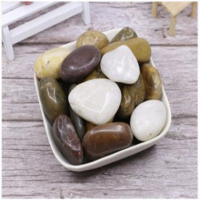 50斤装 天然鹅卵石 雨花石2-3cm