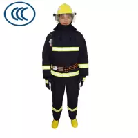 东安(DA)14款3C认证消防棉服芳纶阻燃服带可拆卸内胆灭火抢险救援棉服消防员战斗棉服XXL号身高185