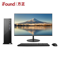 方正商用台式机电脑 FD1520A I3 7100 4G 256G 三年质保 23.8英寸