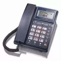 电话机HCD6101家用办公座机固定电话机 流光蓝