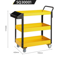 瑞采 五金工具车SQ30011-黄色(单位:台)