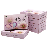 爱竹人 双条条缎 毛巾（软盒）