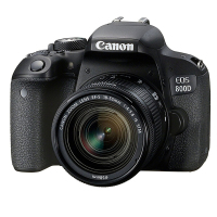 佳能EOS800D套机单反相机700D750D升级版翻转自拍美颜女神直播数码照相机 800D(18-135)