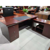 企购优品办公桌油漆桌中班台写字桌单人位1.6米
