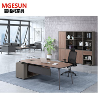 麦格尚 老板桌MGS-GNW12D2202 简约现代板式大班台 经理主管商务办公桌班台