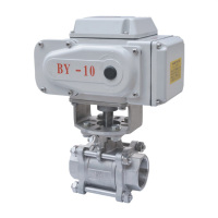 MD 球阀丝扣电动球阀Q911F-25c DN15