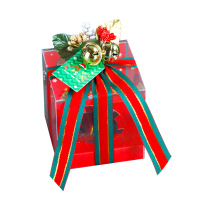 平安夜苹果礼盒圣诞节小礼物袋创意透明苹果盒子平安果包装盒(混发)