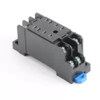 伊莱科 电磁继电器底座 可选直流交流两开两闭8脚电磁继电器底座HH52P MY2NJ PYF-08A