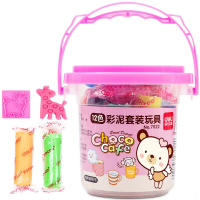 得力(deli)7022 学生/儿童不粘手彩泥/橡皮泥(12色)(颜色随机发)(TG)