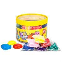 得力(deli)超轻魔趣儿童8色轻型粘土套装/手工DIY橡皮泥套装 3D彩泥粘土玩具 6450（TG）