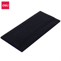 得力(deli)48K经济耐用薄型复写纸(18.5*8.5cm) 100张/盒 蓝(TG)