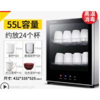 德 玛 仕家用消毒柜小型高温台式迷你厨房餐具碗机碗筷茶杯桌面立式55L
