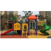 大型室外滑滑梯组合 7.3*2.8*3.4米