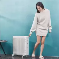 即品油汀取暖器家用电暖器油汀大面积暖风机 YT18 13片