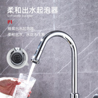 LONGER 不锈钢电镀单把单孔菜盆抽拉水龙头LE-6326