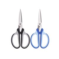 得力(deli) 剪刀家用 裁缝剪 厨房剪 办公小剪刀 不锈钢大剪子 6018