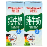 德亚脱脂牛奶 200ml*12