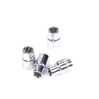 史丹利（STANLEY）12.5MM系列花形套筒E10