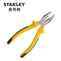 史丹利(STANLEY)双色柄钢丝钳8"