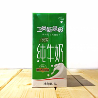 新绿园纯牛奶全脂1L