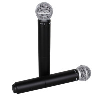 ATT 无线话筒一拖二 舞台演出KTV专用麦克风