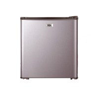 TCL冰箱 BC-48H 48升单门小冰箱 软冷冻保鲜 快速制冷 小巧迷你家用 宿舍 拉丝银