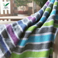 爱竹人-单条条纹毛巾(软盒)