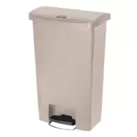 乐柏美 Rubbermaid 1883573 前踏式塑料踏板式垃圾桶30L 黄色(包装数量 1个)(TG)