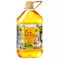 中粮初萃纯香葵花籽油4L 精选油葵 去壳物理压榨